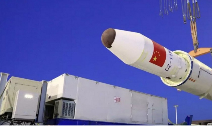 पानीजहाजबाट चीनको रकेट प्रक्षेपण ! (भिडियो सहित)