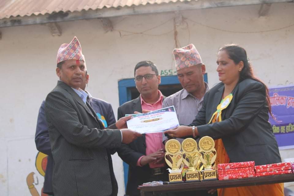 माथागढीमा वडा स्तरीय हाजिरीजवाफ प्रतियोगिता