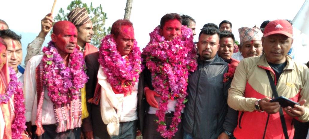 रैनादेवी छहरा ३ माओवादी केन्द्रका प्रदिप पौडेल विजयी